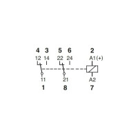 Промежуточное реле ComatReleco C2-A20X/DC220V PN91921