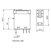Промежуточное реле ComatReleco C12-A21X/DC24V PN118668