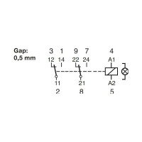 Промежуточное реле ComatReleco C12-A21X/DC24V PN118668