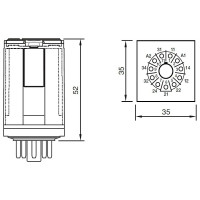 Промежуточное реле ComatReleco C3-M10/DC220V PN132136