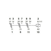 Промежуточное реле ComatReleco C3-T31DX/DC110V PN85236