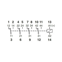 Промежуточное реле ComatReleco C4-A40/AC230V PN118673