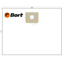 Комплект мешков - пылесборников BB-04U BORT 93411409