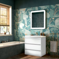 Зеркало с подсветкой Art&Max Latina 800x800 AM-Lat-800-800-DS-F
