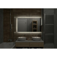 Зеркало с подсветкой Art&Max Perugia 1200x800 AM-Per-1200-800-DS-F