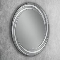 Зеркало с подсветкой Art&Max Romantic 700x700 AM-Rom-700-700-DS-F