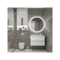 Зеркало с подсветкой Art&Max Napoli AM-Nap-1000-DS-F-White