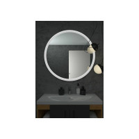 Зеркало с подсветкой Art&Max Napoli AM-Nap-1000-DS-F-White