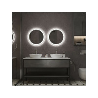 Зеркало с подсветкой Art&Max Napoli AM-Nap-600-DS-F-White