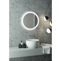 Зеркало с подсветкой Art&Max Napoli AM-Nap-600-DS-F-White