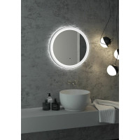 Зеркало с подсветкой Art&Max Napoli AM-Nap-600-DS-F-White