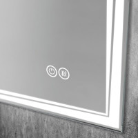 Зеркало с подсветкой и подогревом Art&Max Firenze 600x800 AM-Fir-600-800-DS-F-H