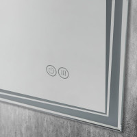 Зеркало с подсветкой и подогревом Art&Max Firenze 700x800 AM-Fir-700-800-DS-F-H