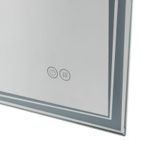 Зеркало с подсветкой и подогревом Art&Max Firenze 800x800 AM-Fir-800-800-DS-F-H