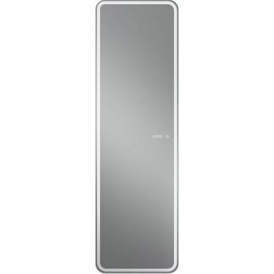 Зеркало с подсветкой и часами Art&Max Terni 450x1500 AM-Ter-450-1500-DS-F-T