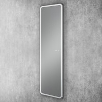 Зеркало с подсветкой и часами Art&Max Terni 450x1500 AM-Ter-450-1500-DS-F-T