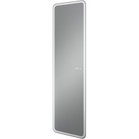 Зеркало с подсветкой и часами Art&Max Terni 450x1500 AM-Ter-450-1500-DS-F-T