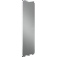 Зеркало с подсветкой и часами Art&Max Terni 450x1500 AM-Ter-450-1500-DS-F-T