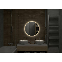 Зеркало с теплой подсветкой Art&Max Sanremo AM-San-645-DS-C
