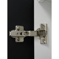 Зеркало-шкаф с подсветкой Art&Max LECCE AM-Lec-560-850-1D-R-DS-F-Nero