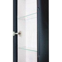 Зеркало-пенал с подсветкой Art&Max LECCE AM-Lec-360-1560-1D-DS-F-Nero
