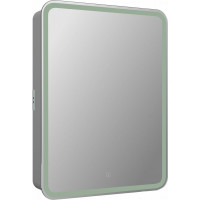 Зеркало-шкаф с подсветкой Art&Max PLATINO AM-Pla-550-800-1D-R-DS-F