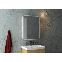 Зеркало-шкаф с подсветкой Art&Max PLATINO AM-Pla-550-800-1D-R-DS-F