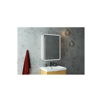 Зеркало-шкаф с подсветкой Art&Max PLATINO AM-Pla-600-800-1D-L-DS-F