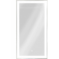 Зеркало-шкаф с подсветкой Art&Max TECHNO AM-Tec-350-650-1D-L-DS-F-Nero