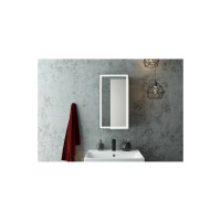Зеркало-шкаф с подсветкой Art&Max TECHNO AM-Tec-350-650-1D-L-DS-F-Nero