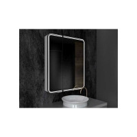 Зеркало-шкаф с подсветкой Art&Max VERONA правый AM-Ver-800-800-2D-R-DS-F