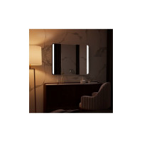 Зеркальное трюмо Art&Max Trento 1000x800, с Led подсветкой и сенсорным выключателем AM-Tre-1000-800-DS-F