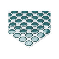 Комплект полимерной 3D плитки LAKO 30х30 см, 5 штук, Зеленая мозаика LKD-YJCO123