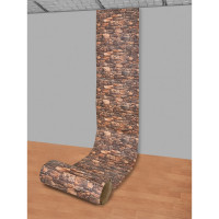 Мягкая самоклеящаяся 3D панель LAKO Камень кладка 10, рулон, 70x600 см LKD-16-05-FC15 LKD-16-05-FC15-RU