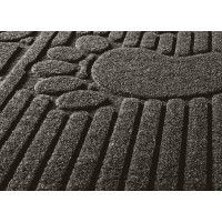 Влаговпитывающий коврик Kovroff Велком 60x90 см, черный П/03/03/01