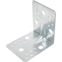 Усиленный крепёжный уголок Дверной Страж 105x105x90, цинк ДС42209