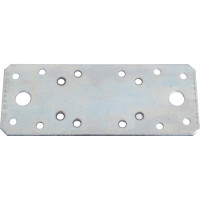 Крепёжная пластина Дверной Страж 140x55, цинк ДС42189