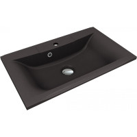 Раковина из искуственного мрамора Art&Max AM-LAV-750-MR-FP-Nero