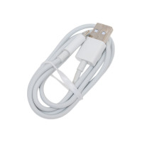 Дата-кабель More Choice USB 2.1A для micro USB TPE 1м K24m White