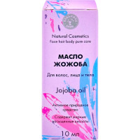 Косметическое масло жожоба Бацькина баня 10 мл, массажное, натуральное, омолаживающее для лица, тела и волос 16109-ВИ