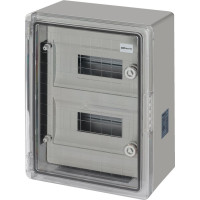Бокс TDM ELECTRIC ЩРН-П-24 модуля, прозрачная крышка, ABS, IP65, от -45 до +75 С, навесной, (300x400x170) SQ0933-0216