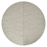 Круглый раскладной стол BRADEX rudolf 100-130x100x75 см, бетон слюда, чёрный RF 0302