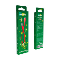 Дата-кабель More Choice USB 2.0A для Type-C TPE 1м K16a Red