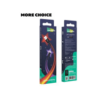 Дата-кабель More Choice USB 2.0A для micro USB TPE 1м K26m Black