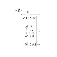 Реле времени TELE D6DR 24VAC/DC 230VAC 234060