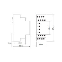 Реле контроля уровня жидкости TELE E3LM10 230VAC 1341500