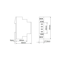 Реле времени TELE E1Z1R10 24-240V AC/DC VE10 110205A