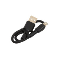 Дата-кабель More Choice USB 2.0A для Lightning 8-pin TPE 0.25м K14i Black