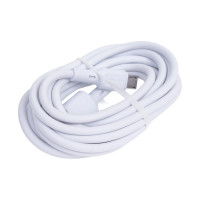 Дата-кабель More Choice USB 2.0A для micro USB K14m TPE 2м White