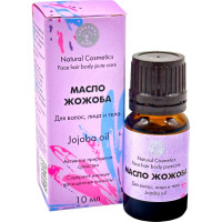 Косметическое масло жожоба Бацькина баня 10 мл, массажное, натуральное, омолаживающее для лица, тела и волос 16109-ВИ